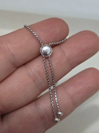 Pulsera Plata 925 con Circonitas Rosas