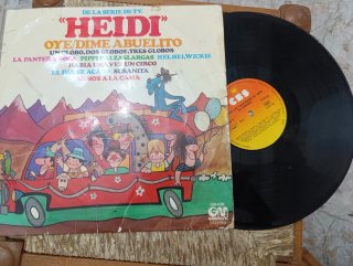 Vinilo Heidi Oye/Dime Abuelito CBS