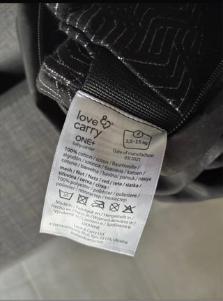 Love & Carry One+ mochila portabebes
