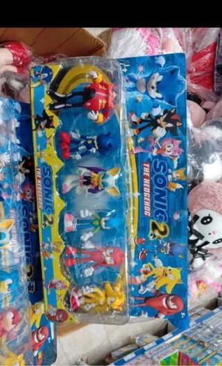 Figuras Sonic the Hedgehog Set