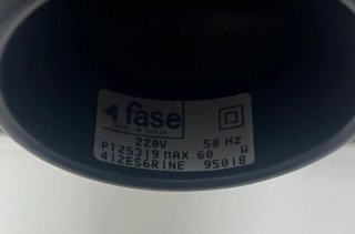 Carril Fase + 2 Focos Negros Vintage E27