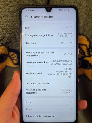 Huawei P30 Lite Azul