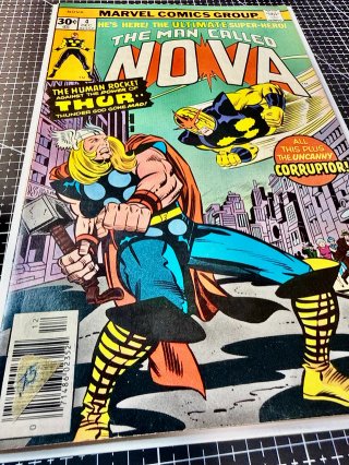 Comic USA The Man Called Nova #4 (1976) Key Bronze