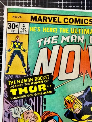 Comic USA The Man Called Nova #4 (1976) Key Bronze