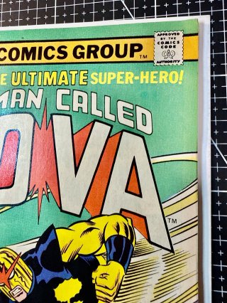 Comic USA The Man Called Nova #4 (1976) Key Bronze