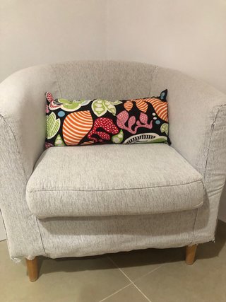 Sillón con funda lavable