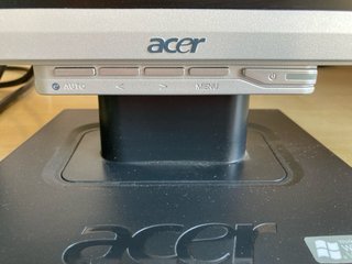 Monitor Acer AL1916W 19 Negro/Plata