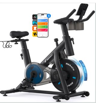 Bicicleta Estática MERACH Magnética Ajustable