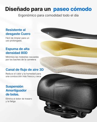 Bicicleta Estática MERACH Magnética Ajustable