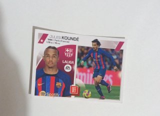Cromo Jules Koundé Panini Adrenalyn XL FC Barcelon