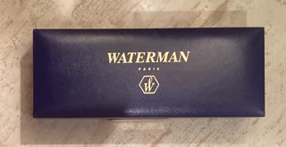 Bolígrafo Waterman Negro y Dorado