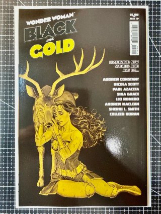 Comic Wonder Woman: Black and Gold #4 | Tula Lotay
