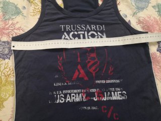 Canottiera uomo Trussardi Action tg. XL usata