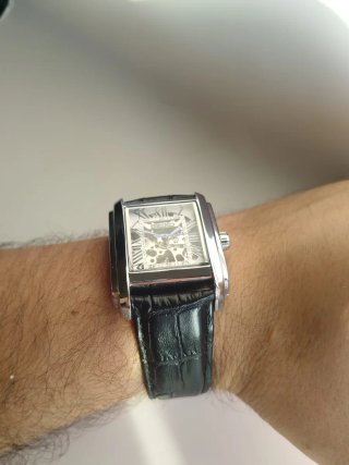Reloj seiko mod tank automatico 40mm skeleton