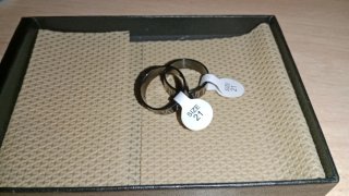 Anillo con números romanos