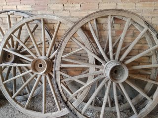 Ruedas de Carreta Antiguas