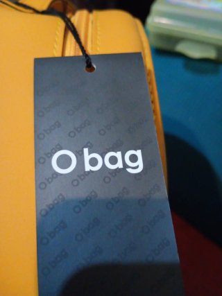 Zainetto O bag giallo nuovo