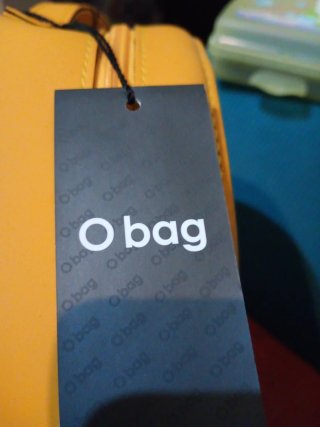 Zainetto O bag giallo nuovo