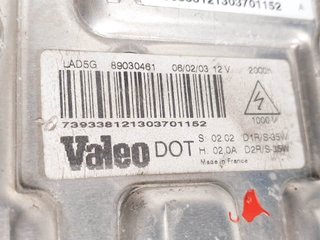 FARO DERECHO CITROEN CITROEN C5 BERLINA 2001-2004