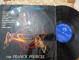Vinilo Páginas Célebres Franck Pourcel