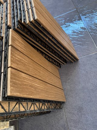 Suelo exterior IKEA 60x30 cm 14 metros cuadrados