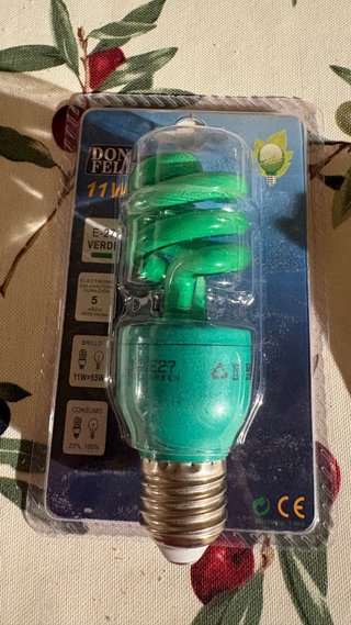 Bombillas LED Aigostar Naranja y Verde