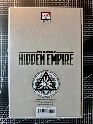 Comic USA Star Wars Hidden Empire 2 Virgin Zircher