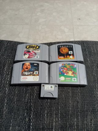 Juegos N64 + Controller Pak