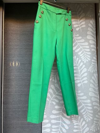Pantalón de vestir verde