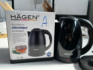 Hervidor Eléctrico Hagen HA-5525BLK 1.8L