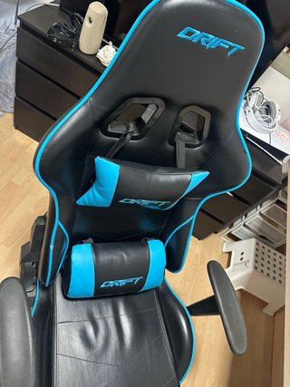 Silla Gaming Drift Negra y Azul
