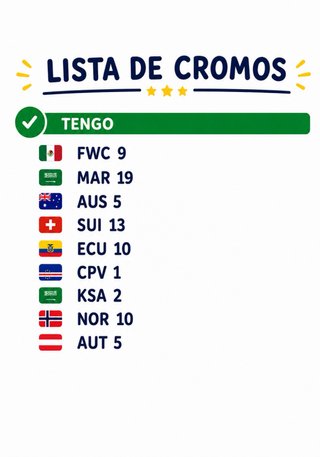 Cromos de fútbol - Colección completa