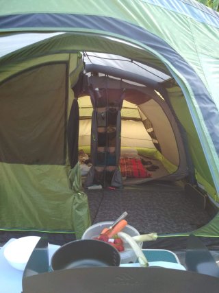 Tienda Hinchable Outwell Verde