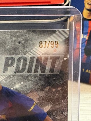 PEDRI SHATTERPOINT /99 TOPPS TOTAL FOOTBALL FCB