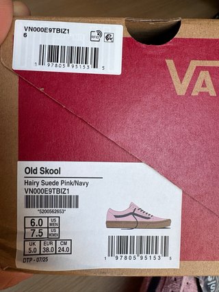 Zapatillas Vans Old Skool Mujer Talla 38