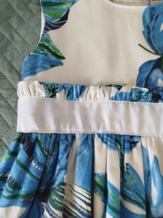 Vestido niña estampado floral talla 6