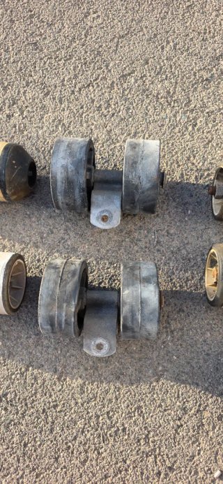 Rodillos para remolque de barco