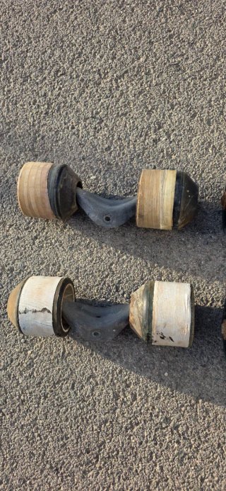 Rodillos para remolque de barco