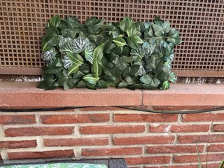 15 Plantas Artificiales Decoración Pared 25x25cm
