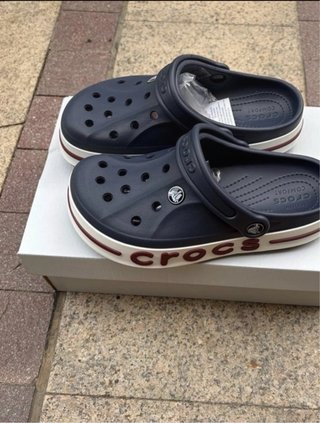 Crocs Bayaband Originales Talla 36 Azul