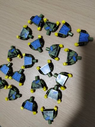 20 Torsos Lego 973pb3870c01 Nuevos