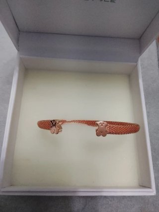 Pulsera Tous Plata Vermeil Oso