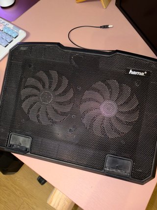 Soporte ventiladores Hama para portátil