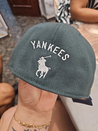Gorra Ralph Lauren Yankees Verde