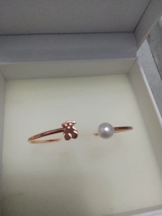Pulsera Tous Plata 925 Oso y Perla