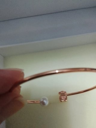 Pulsera Tous Plata 925 Oso y Perla