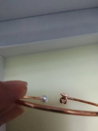 Pulsera Tous Plata 925 Oso y Perla