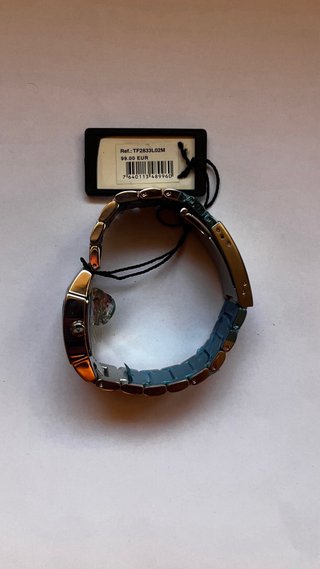 Reloj Time Force plateado y blanco