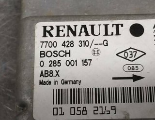 Renault 422245 7700428310 centralita clio ii fase