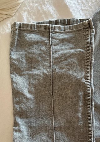 Pantalones vaqueros Bershka grises bootcut/flare